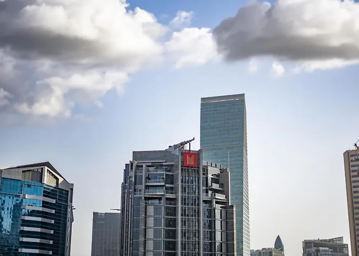 Aliving Stylish Studio With Partial Burj & Canal Views- Prive , Business Bay 713